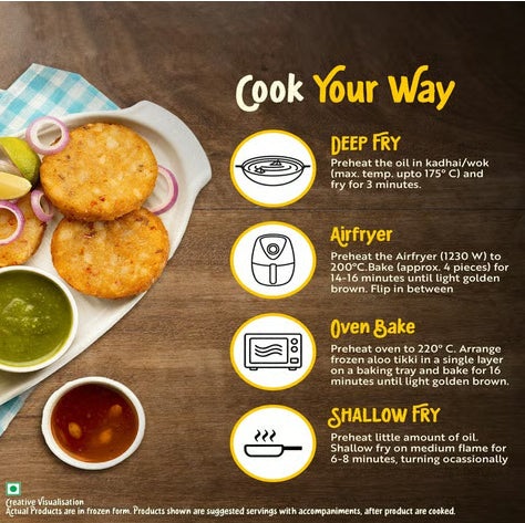 McCain Aloo Tikki (Frozen)