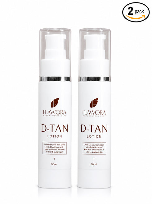 Flawora DTAN Lotion pack of 2