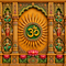 Back Drop India Divyapranava Sacred Emblem Ganesh Chaturthi Decoration Backdrop