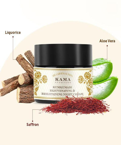Kama Ayurveda Rejuvenating and Brightening Ayurvedic Night Cream 50g