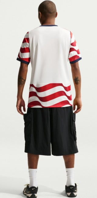 Nike Men Striped Dri-FIT Pockets T-Shirt