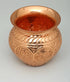 Pooja-8 Faces Globular Lakshmi Kalash (Small size) / Ashtalakshmi Kalasam (Small Size)