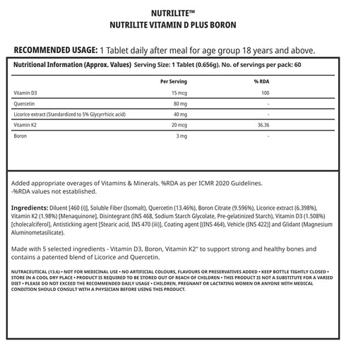 Nutrilite Vitamin D Plus Boron