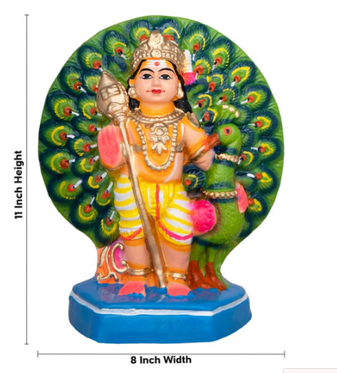 Giri Thogai Murugan Clay Golu Bommai