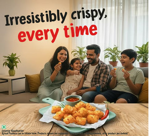 McCain Chilli Garlic Potato Bite Nuggets (Frozen)