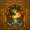 Back Drop India Vanamandir Riverside Retreat Ganesh Chaturthi Decoration Backdrop
