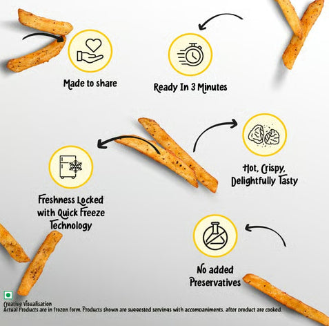 McCain Masala French Fries (Frozen)