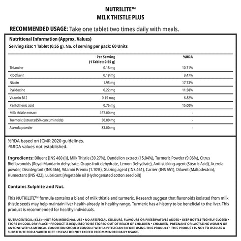 Nutrilite Milk Thistle Plus