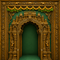 Back Drop India Devadwara Emerald Entrance Ganesh Chaturthi Decoration Backdrop