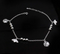 Girls Gift 925 Sterling Silver Single Anklet Bracelet