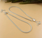 925 Sterling Silver women foxtail Chain Anklet Pair