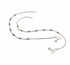 Premium 925 Sterling Silver Red White CZ Oxidised Pajeb Anklet