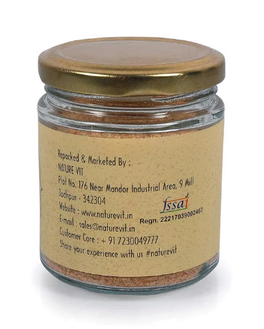 NatureVit Pure Afghan Hing Powder Premium Asafoetida for Authentic Indian Cooking