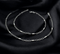 Daily wear 925 Sterling Silver Oval Links Chain Anklet Pair