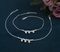 Boho Style Real Silver Payal Anklet Pair