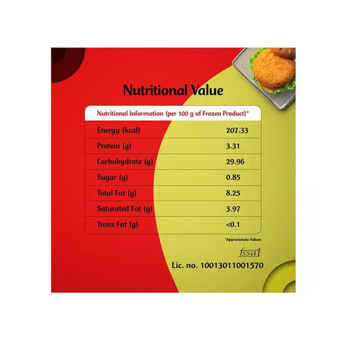 McCain Veg Burger Patty (Frozen)