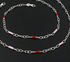 Beach Wear 925 Sterling Silver Chain women Payal Anklet Pair