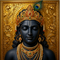 Back Drop India Shyam Raj Tilak Krishna Janmashtami Decoration Backdrop