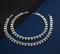 Beach wear 925 Sterling Silver girlish round shaped mini Coin Anklet Pair