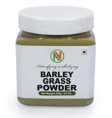 NatureVit Barley Grass Powder Nutrient-Rich Superfood Jar Pack