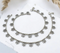 925 Sterling Silver Excellent gifting White CZ Oxidised payal Anklet Pair