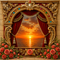 Back Drop India Sindoor Sunset Arch Ganesh Chaturthi Decoration Backdrop