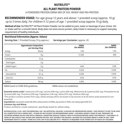 Nutrilite All Plant Protein Powder