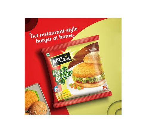 McCain Veg Burger Patty (Frozen)