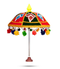 Temple Umbrella - 14 x 10 Inches | Velvet Utsava Decorative Umbrella