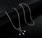 925 Sterling Silver women Rice design Chain Anklet Pair
