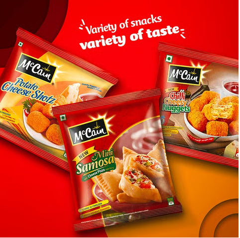 McCain Cheese Pizza Mini Samosa (Frozen)