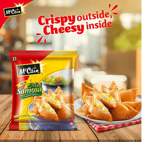 McCain Cheese Corn Mini Samosa (Frozen)