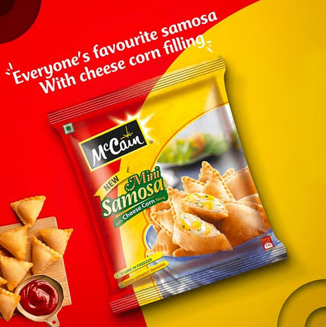 McCain Cheese Corn Mini Samosa (Frozen)