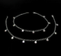 Dainty 925 Sterling Silver Smailey Face Charm Chain Payal Anklet Payal