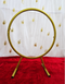 Alok Traders Metal Circular Stand / Ring Backdrop Frame
