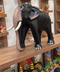 1 Feet Fiber Elephant Statue