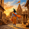 Back Drop India Madhav Agaman Krishna Janmashtami Decoration Backdrop