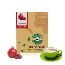 The Tea Planet Pomonegranate Flavored CTC Tea