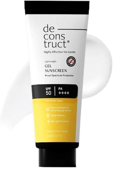 Deconstruct Face Gel Sunscreen SPF 50+ and PA+++
