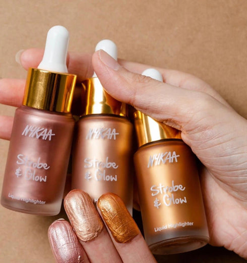 Nykaa Strobe And Glow Liquid Cream Highlighter