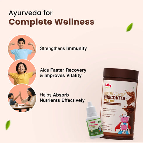Babyorgano Immunity & Wellness Boost Combo