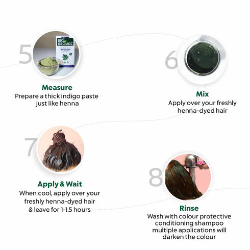 Indus Valley BIO Organic Indigo leaf powder