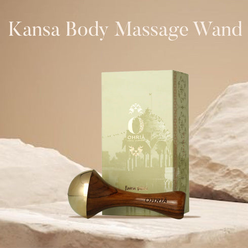 Ohria Ayurveda Kansa Body Massage Wand