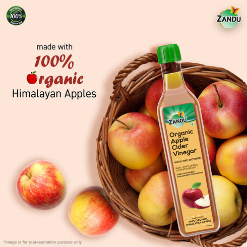 Zandu Organic Apple Cider Vinegar with Garcinia