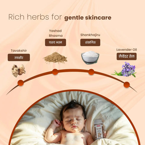 Babyorgano Soft & Gentle Talc Free Baby Powder