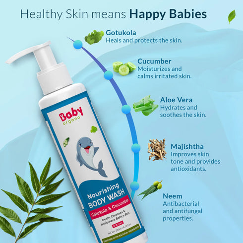 Babyorgano Complete Bath & Hygiene Care Combo