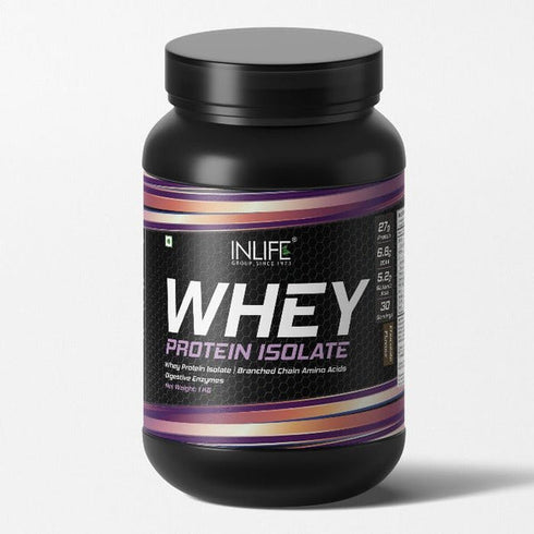 Inlife Whey Protein Isolate Powder | chocolate