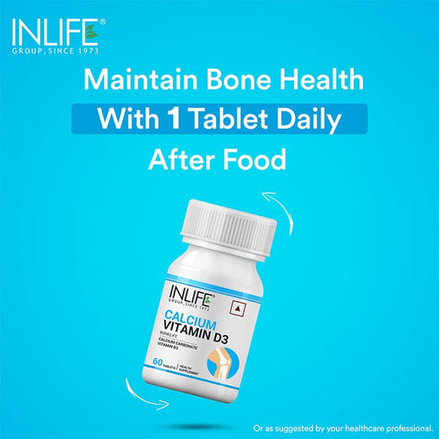 Inlife Calcium With Vitamin D3 Tablets