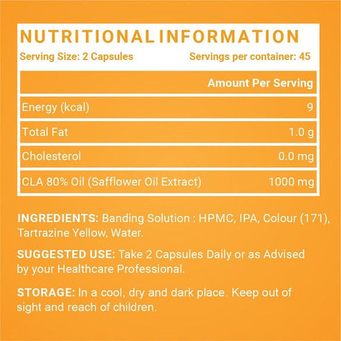 Inlife Conjugated Linoleic Acid CLA 1000 MG Capsules