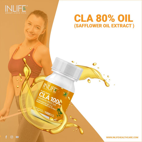 Inlife Conjugated Linoleic Acid CLA 1000 MG Capsules